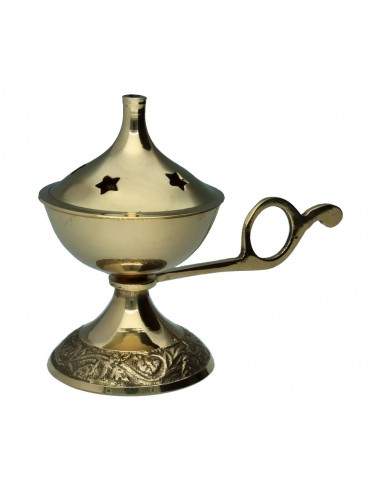 Pequeno Censer de Bronze com Alça...
