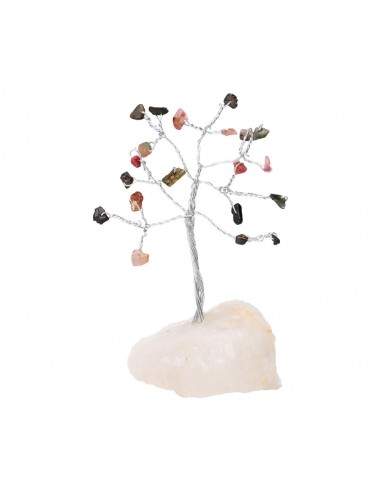 Mini arbre en tourmaline multicolore...