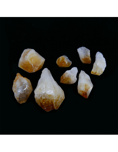 Citrine brute chauffée Grandes...