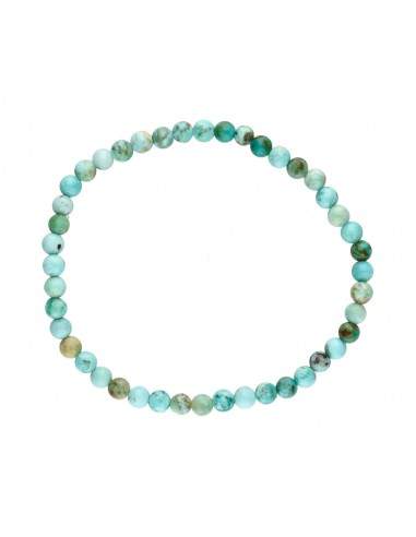 Bracelet de turquoise péruvienne 4mm