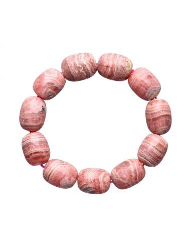 Grand bracelet de rhodochrosite Rhodi...