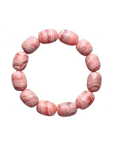 Pulseira laminada de rhodochrosite...