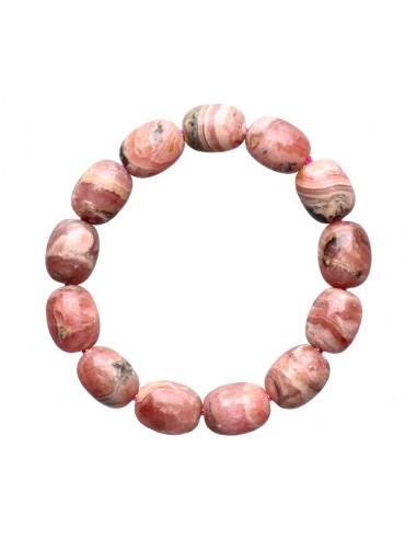 Bracelet de rhodochrosite moyenne...