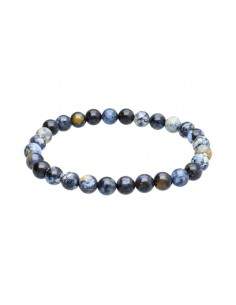 Jasper Bracelet Blue Ocean 6mm