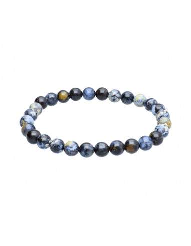 Jasper Bracelet Blue Ocean 6mm