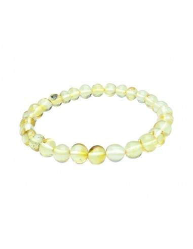 Pulseira Âmbar Clara 6 - 8mm