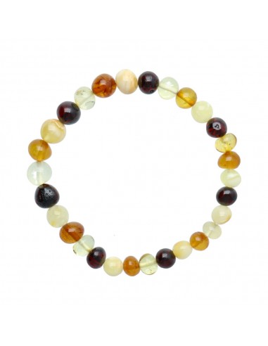 Pulsera de Ámbar Combinado 6 - 8mm
