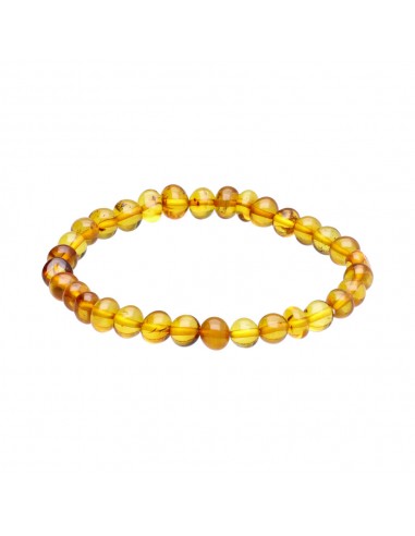 Bracelet d'ambre foncé 6 - 8mm