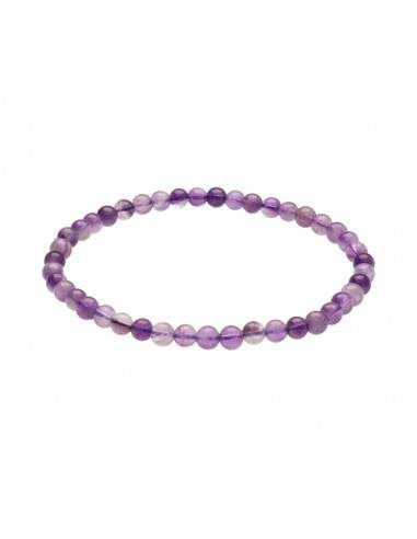 Pulsera Amatista Chevron 4mm