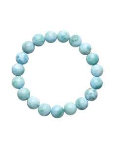 Bracelet de Larimar 10mm 2