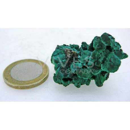 Malaquita en bruto Irisada pequeña