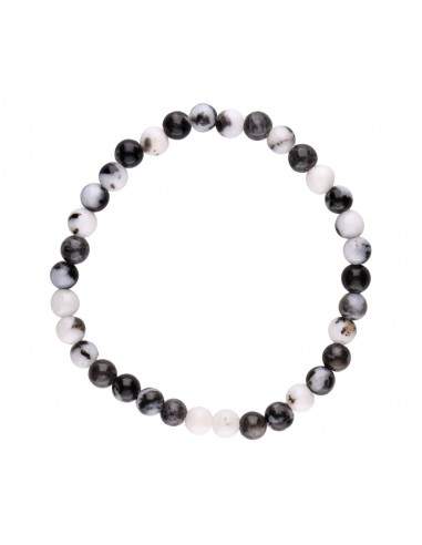 Pulseira jasper infantil Zebra 4mm