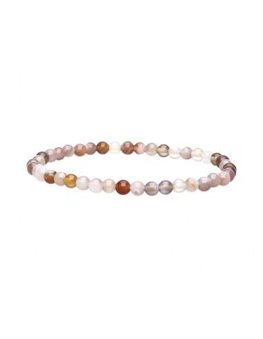 Bracelet enfant en agate du Botswana 4mm