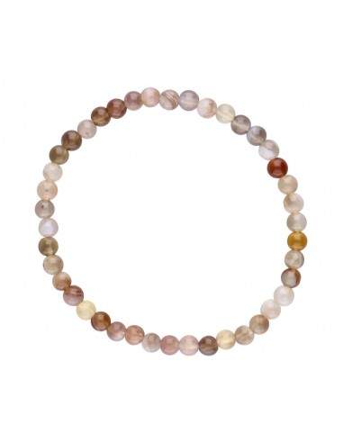 Bracelet enfant en agate du Botswana 4mm