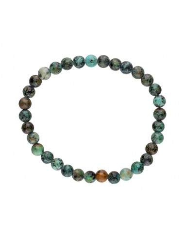 Bracelet de Turquoise Africaine 4mm...