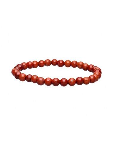 Pulsera Infantil de Jaspe Rojo 4mm