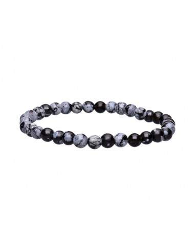 Children's Obsidian Nevada Bracelet 4mm