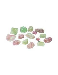 Turmalina Rosa e Verde Em...