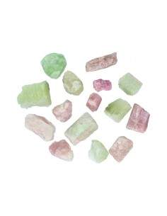 Tourmaline rose et verte brute 2