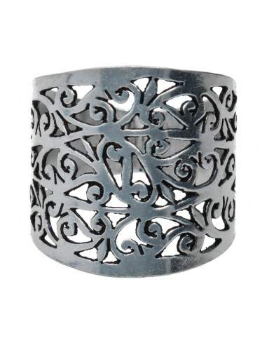 Anel de banho de prata (A33)