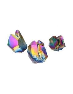 Aura Titanium Quartz Druses
