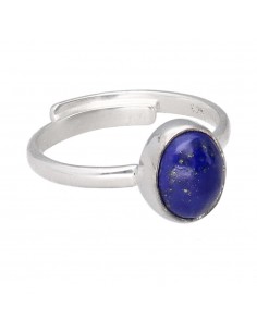 Anillo Óvalo de Lapislázuli...