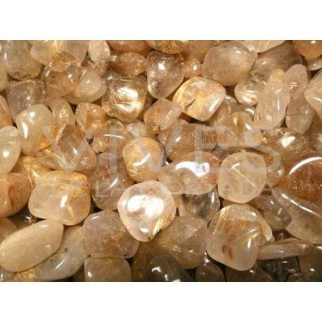 Quartz Rutilado Rodados.