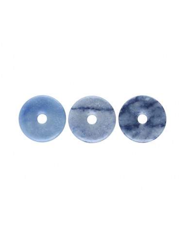 Medium Blue Quartz Donut