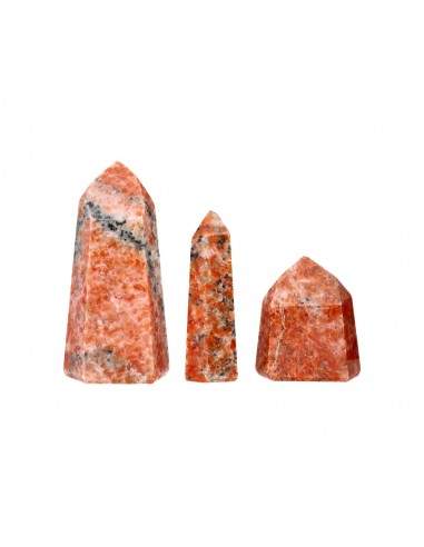 Orange Calcite Polished Points A...