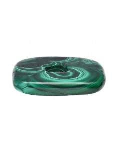 Donut carré en malachite 2