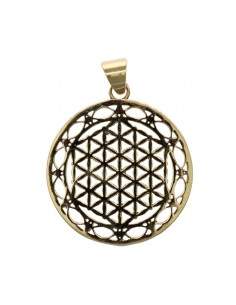 Colgante de Bronce Flor...