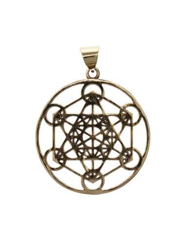 Pendentif Metatron en bronze -1-