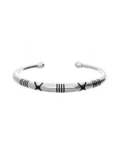 Brazalete Baño de Plata -B32-