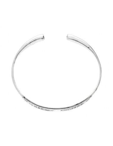 Brazalete en Baño de Plata -B17-