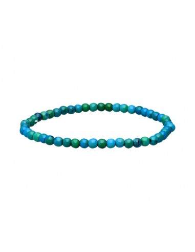 Pulseira chrysocolla alimentada de 4mm