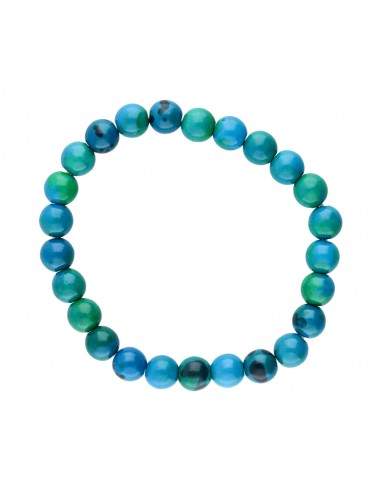 Pulseira chrysocolla alimentada de 8mm