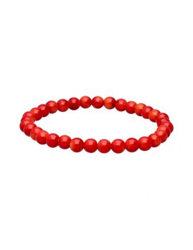 Pulsera Coral Teñido 6mm