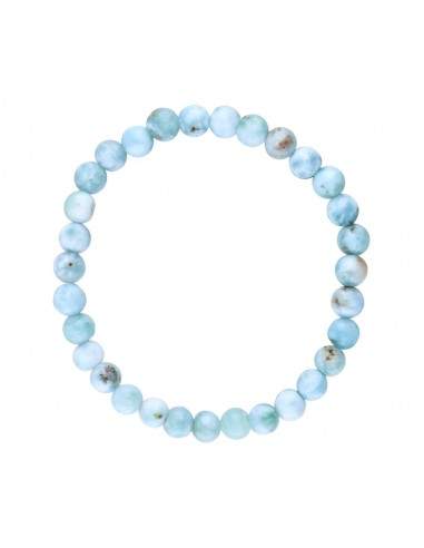 Pulsera de Larimar  6mm