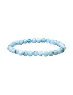 Pulsera de Larimar  6mm