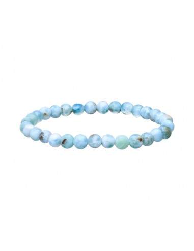 Pulsera de Larimar  6mm