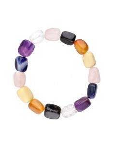 Bracelet Chakras roulé 13x9mm 2