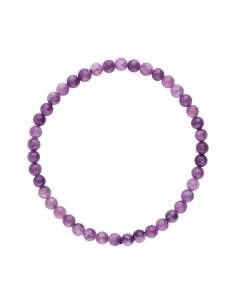 Pulseira lepidolite 4mm 2