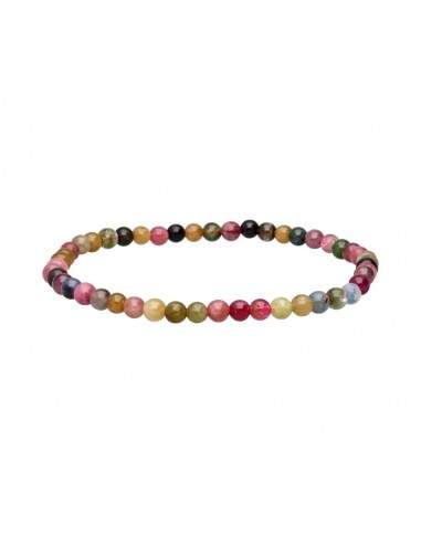 Pulseira Multicolor de Turmalina 4mm