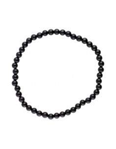 Bracelet d'onyx 4mm 2