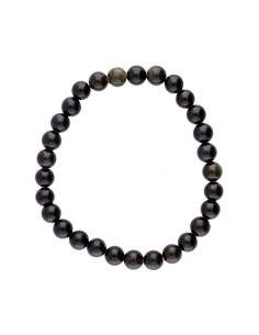 Pulsera de Obsidiana Dorada... 2