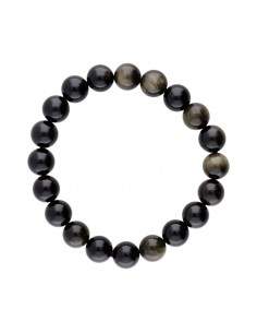 Pulsera de Obsidiana Dorada... 2