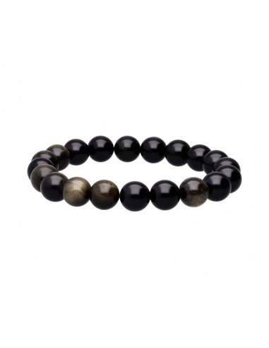 10mm Golden Obsidian Bracelet