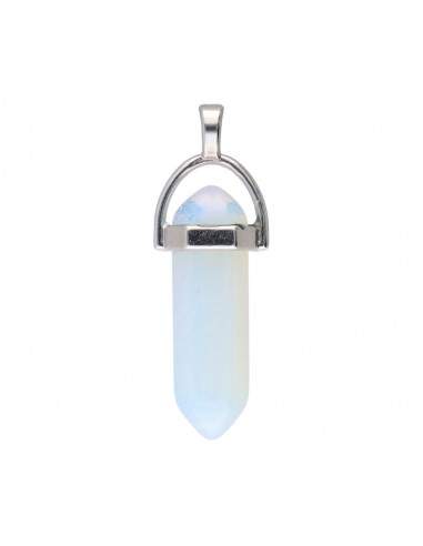 Colgante de Opalina Biterminado Pequeño