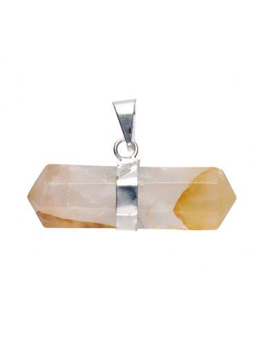 Pendente de quartzo hematóide...