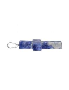 Sodalite Cross Pendant 2